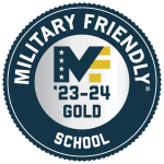 Military Friendly School Gold 2023-2024 Logo